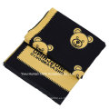 Moda Little Bear Pashmina bufanda para las mujeres